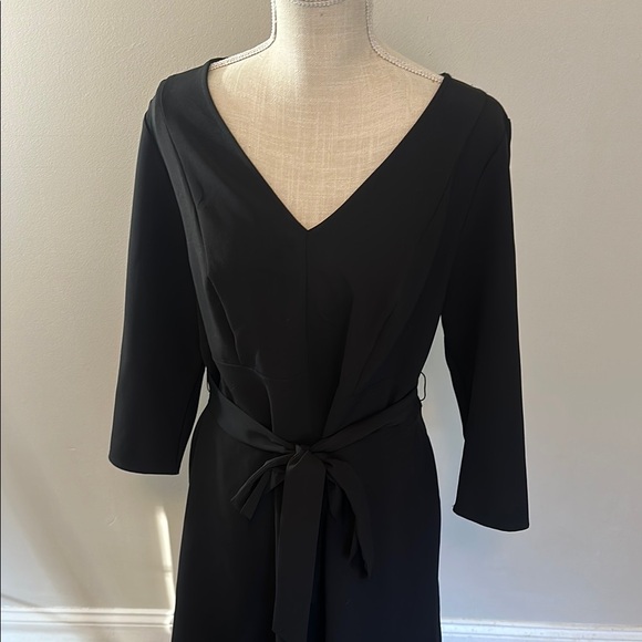 Lane Bryant Black Midi Dress - Picture 2 of 6